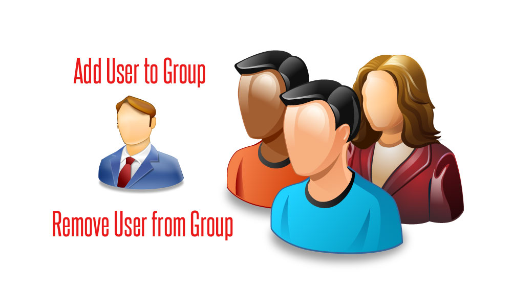 Add and remove users Linux Group