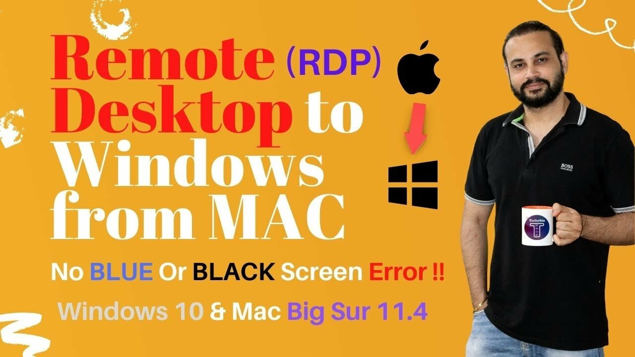 apple remote desktop black screen big sur